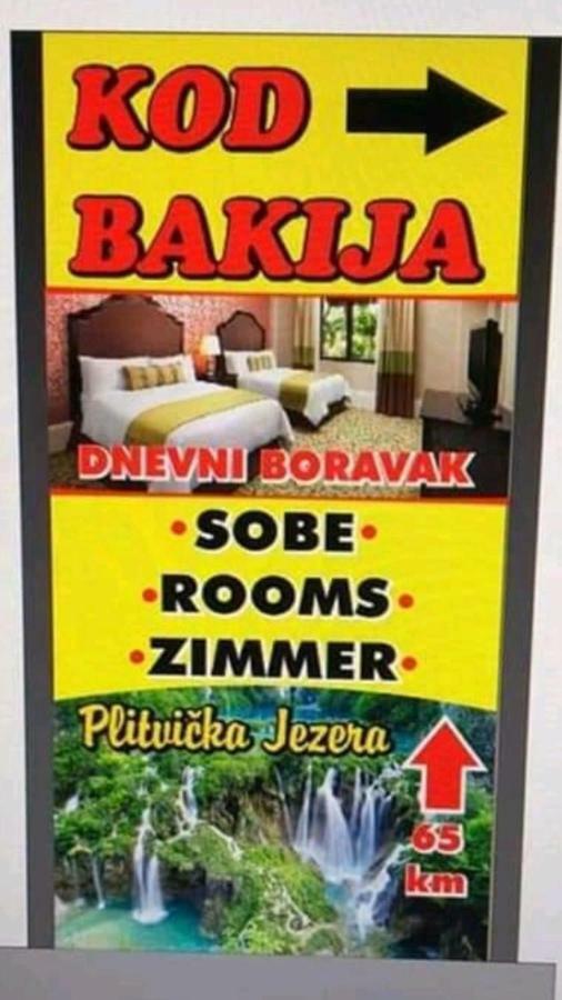 Sobe Kod Bakija Bed and Breakfast Karlovac Buitenkant foto